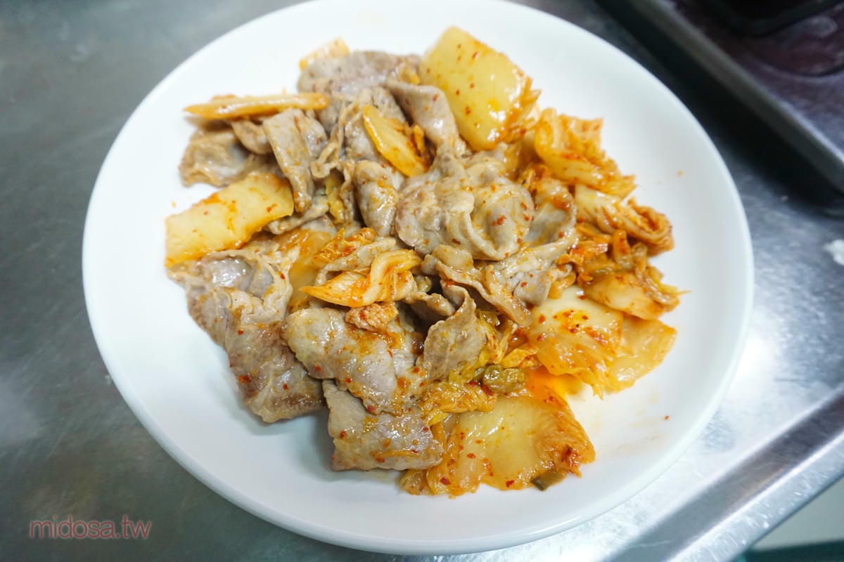 泡菜炒豬肉