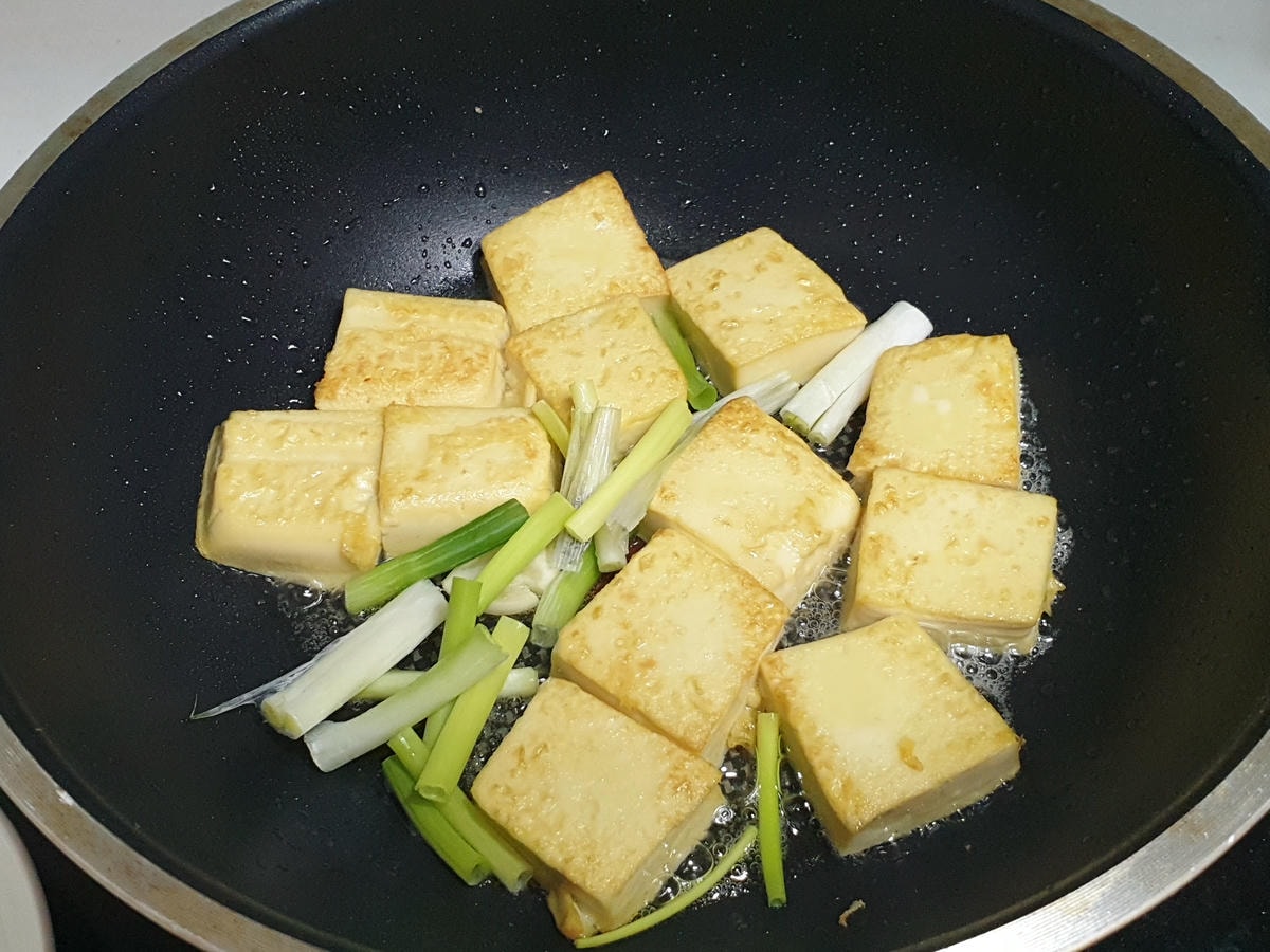 蔥燒雞蛋豆腐-快速上菜 懶人料理 - 第3張圖
