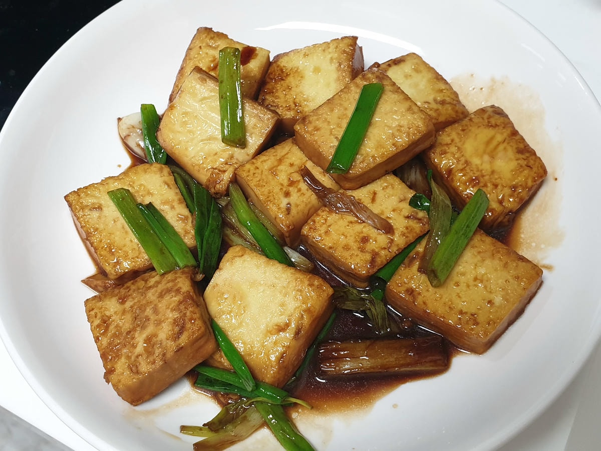 蔥燒雞蛋豆腐
