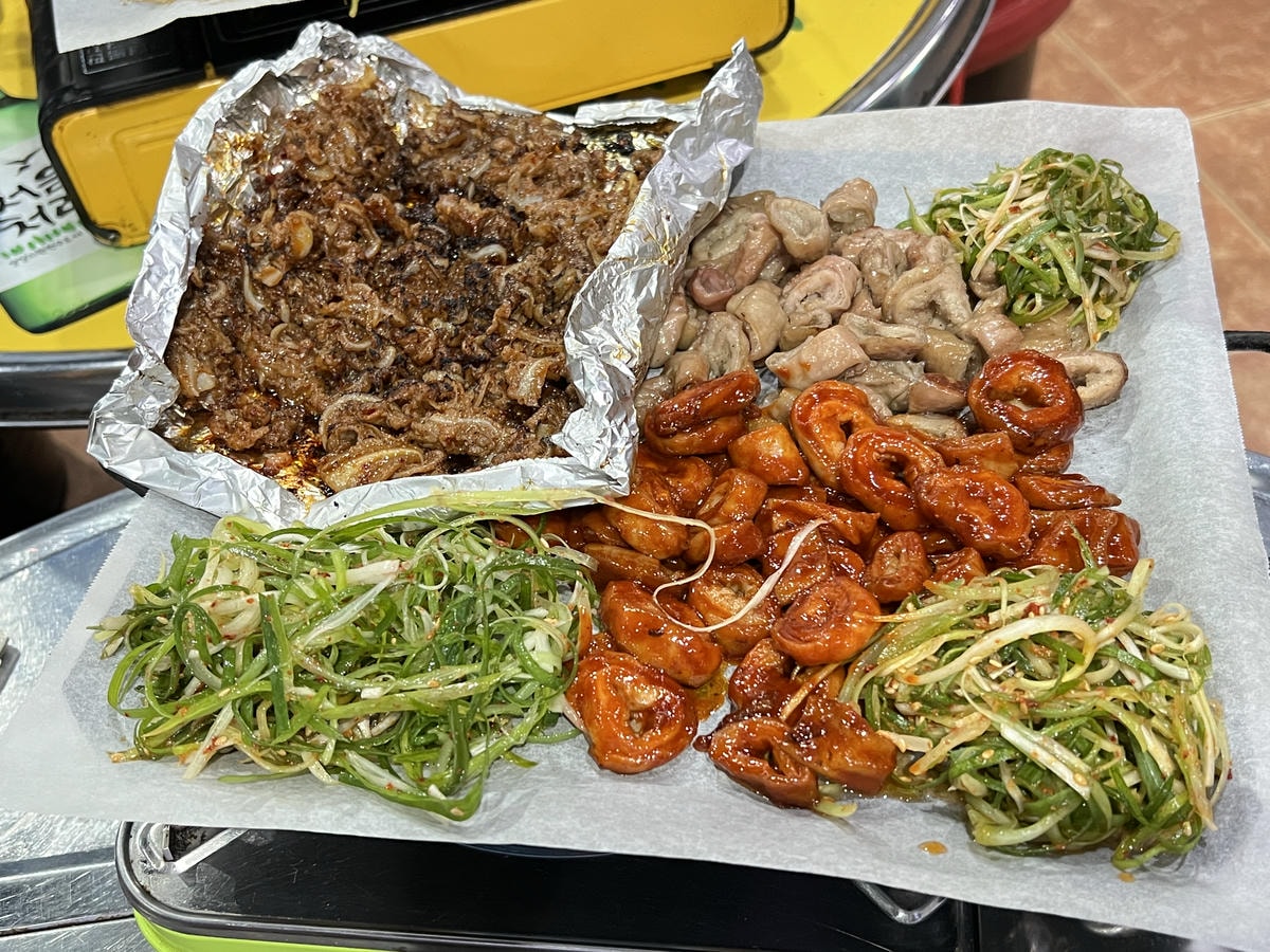 釜山海洋烤腸